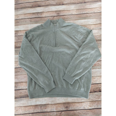 J Hilburn 100%Cashmere Men Sweater Sz XL