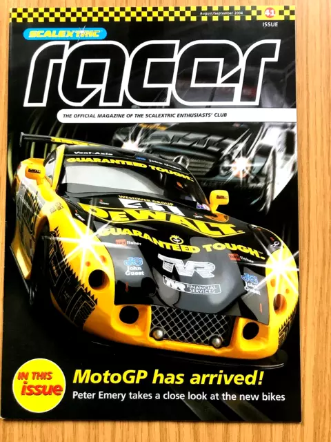 SCALEXTRIC RACER CLUB MAGAZINE ISSUE 41 2004 (Ninco / Fly /SCX / Carrera)