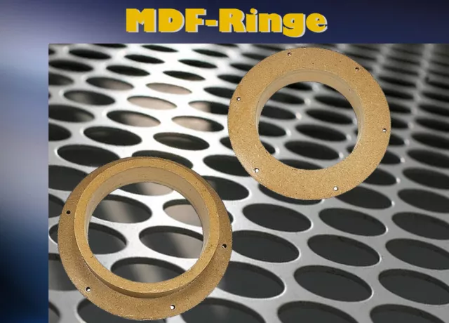 MDF Adapterring  passend für VW Touran passend für 16,5cm Lautsprecher