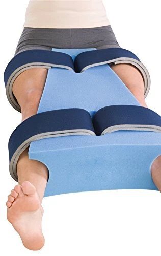 Almohada de soporte de espuma de abducción de cadera pequeña 18"" L x 6"" - 12"" W