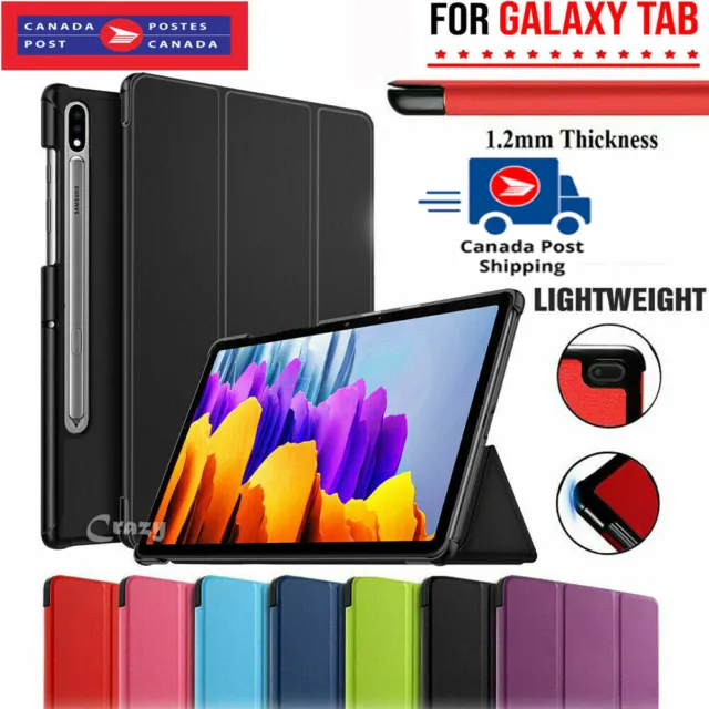 For Samsung Galaxy Tab A7 10.4 SM- T500 T505 case Flip Leather Smart Stand Cover