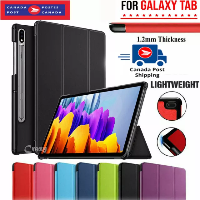 For Samsung Galaxy Tab S7 11" Tablet Folio Smart Leather Stand Flip Case Cover