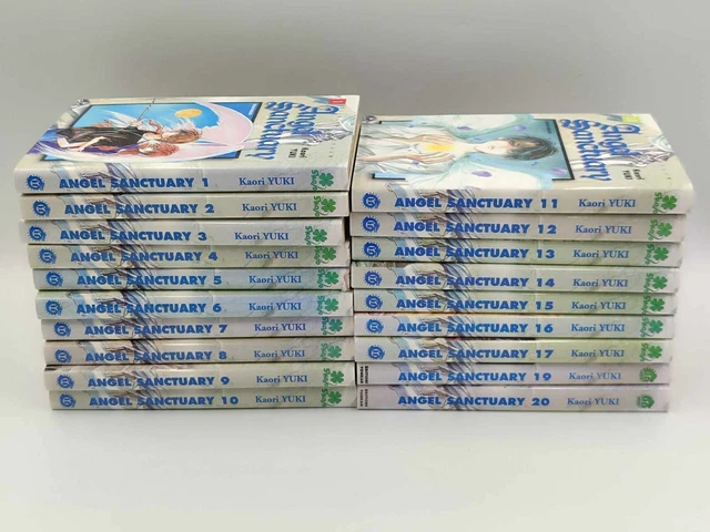 LOT MANGA ANGEL Sanctuary Kaoru Yuki Full Tome 1 To 20 Except 18 VF