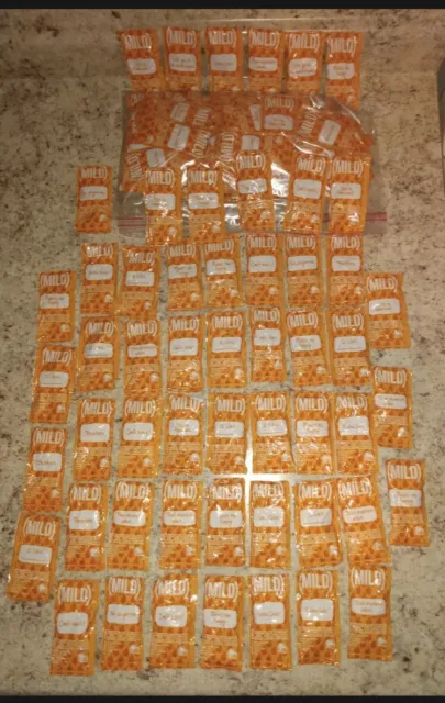 40 Taco Bell Mild Sauce Packets -- New And Sealed Fresh Ships Fast