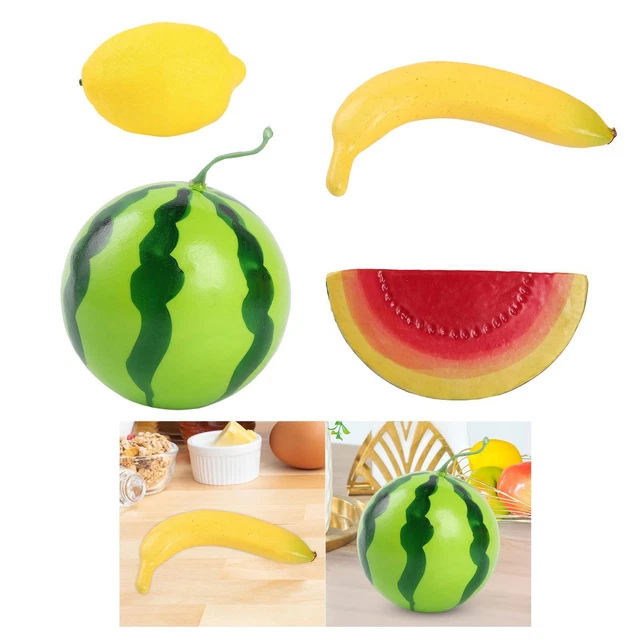 ARTIFICIAL FRUITS DECORATIVE Fruit Display Decor Foam Fake Simulation
