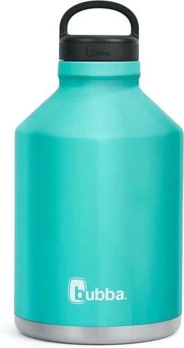 Bubba Brands Trailblazer Stainless Steel Water Bottle, 84 oz, Island Teal