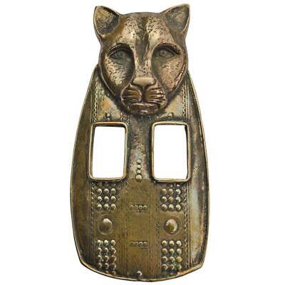 Tabra Antiqued Bronze Sacred Jaguar Belt Treasure from Esme's Vault BB18