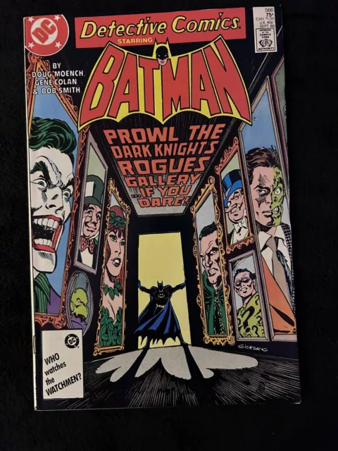 Detective Comics #566, 1986, Batman, DC comics.