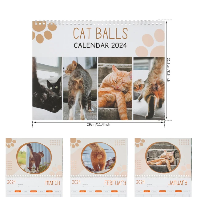 Cat Butt Calendar