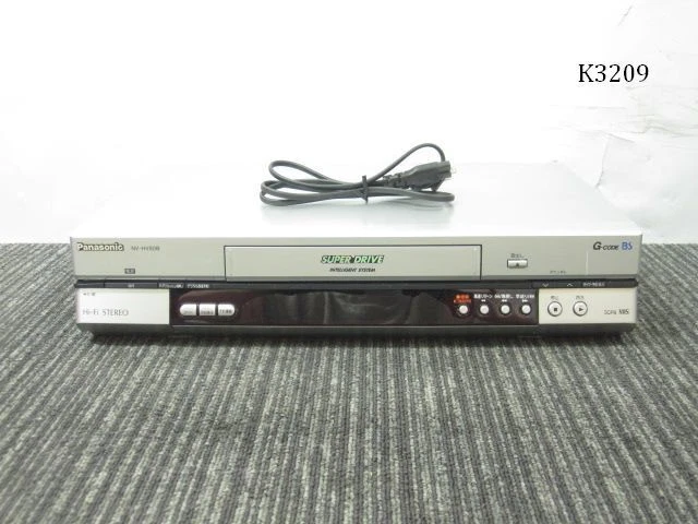 Panasonic VHS video deck NV-HV90B-S Operation Checked 100V