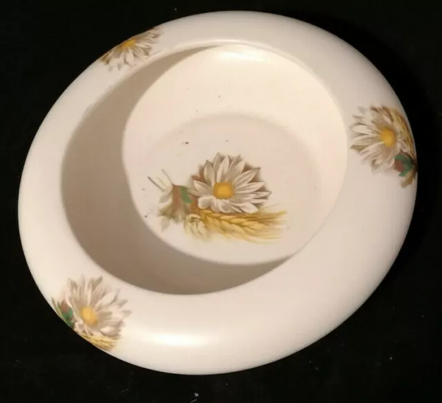 PURBECK gifts POOLE DOREST Small Round daisy wheat Trinket Dish Flowers