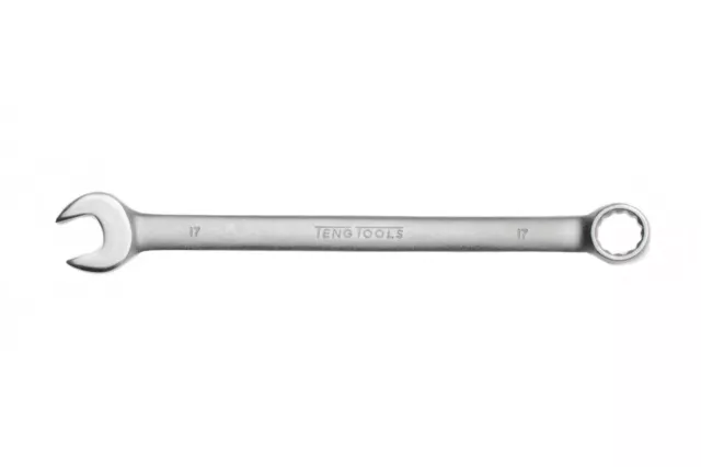 Teng Tools 605917 17mm Long Series Metric 15° Offset Combination Spanner