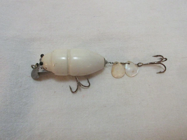CREEK CHUB 3852 Beetle White c 1940 $277.92 - PicClick