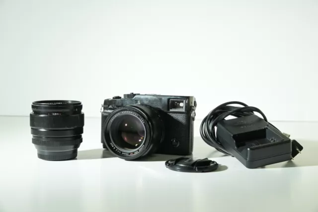 Fuji x pro II with 2 lenses 23mm & 56mm a charger and a battery included