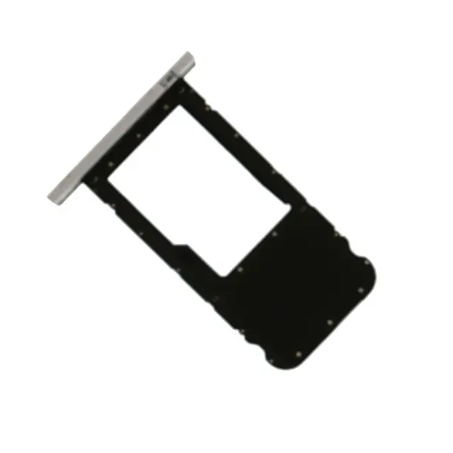 Huawei Mediapad T3 10 AGS-W09 Micro SD Carte Mémoire Plateau Argent