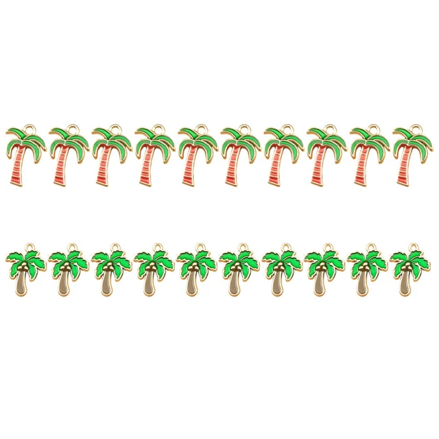 20 stücke Hawaii Stil DIY Charms Ohrring Anhänger Halskette Schmuck Zubehör