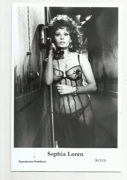 (B1) Sophia Loren Swiftsure Photo Postcard (20/1131) Filmstar Pin Up Glamor Girl