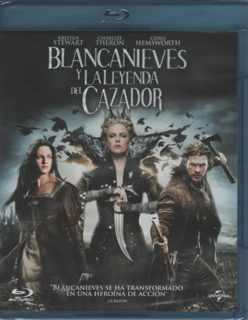 Blu-Ray Blancanieves Y La Leyenda Del Cazador                         Precintado