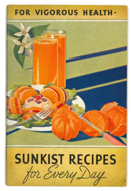 Sunkist Recipes for Every Day Cookbook 1936