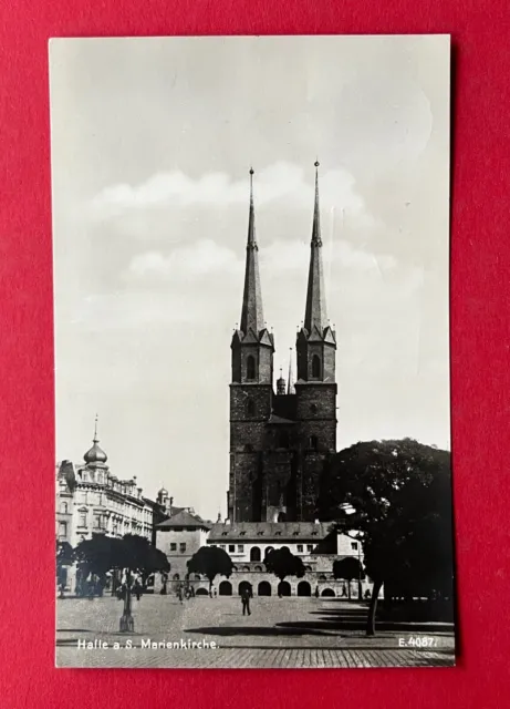 Foto AK HALLE an der Saale 1931 Marienkirche   ( 136754