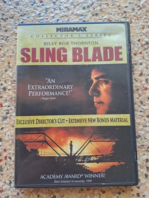 Sling Blade  (DVD, 1996) Billy Bob Thorton, Robert Duvall  -  Region 1