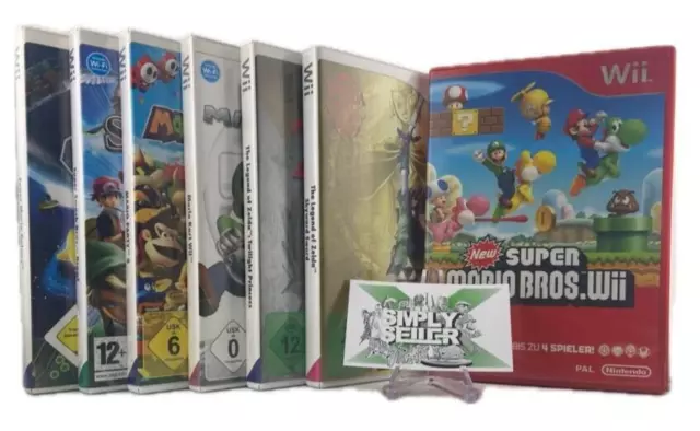 ⚡🎮 Nintendo Wii - Klassiker Auswahl: Mario Kart Party, Zelda, Donkey Kong 🎮⚡