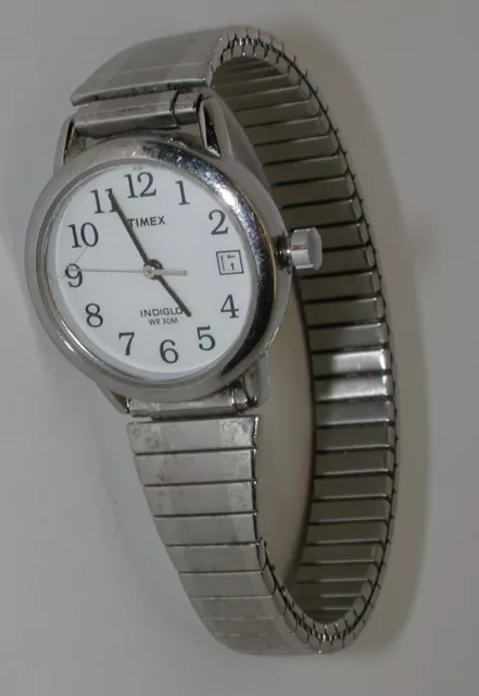 Timex Stainless Steel Indiglo WR30M Working Ladies