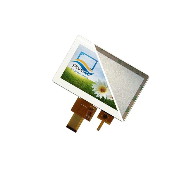 RVT70UQTNWC04 Display: TFT 7" 800x480 Bel: LED ABM: 179,96x119x8mm 350cd/m2 Rive