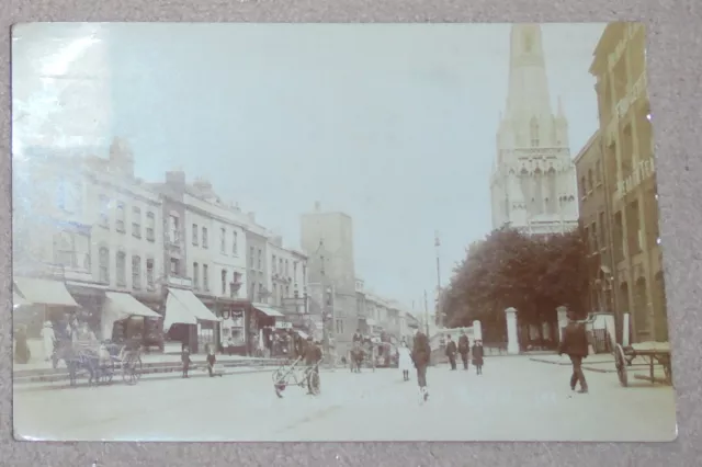 Old Real Photo Postcard Bristol Lower Radcliffe Hill