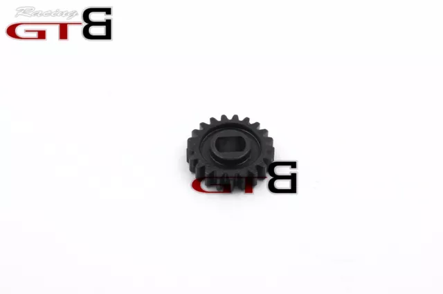 GTBracing 2 Speed 21T Steel Pinion Gear for 1/5 Hpi Baja KM Rovan 5B 5T SS 5SC