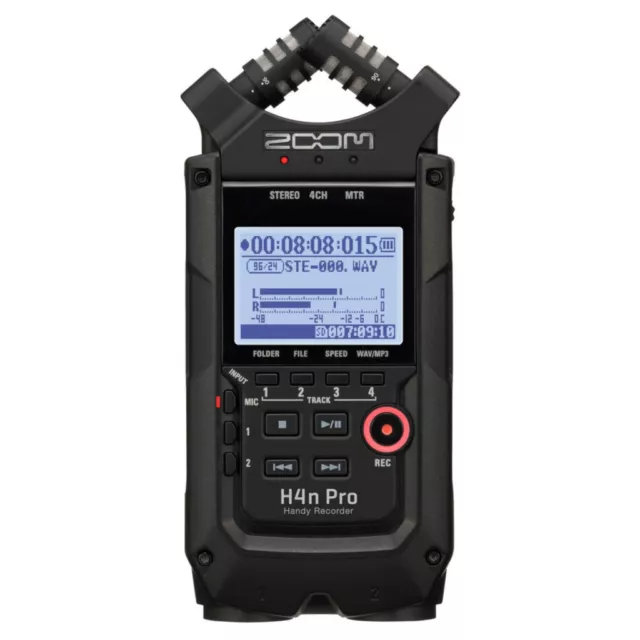 Zoom H4N Pro Handy Digital Recorder (Black Edition)