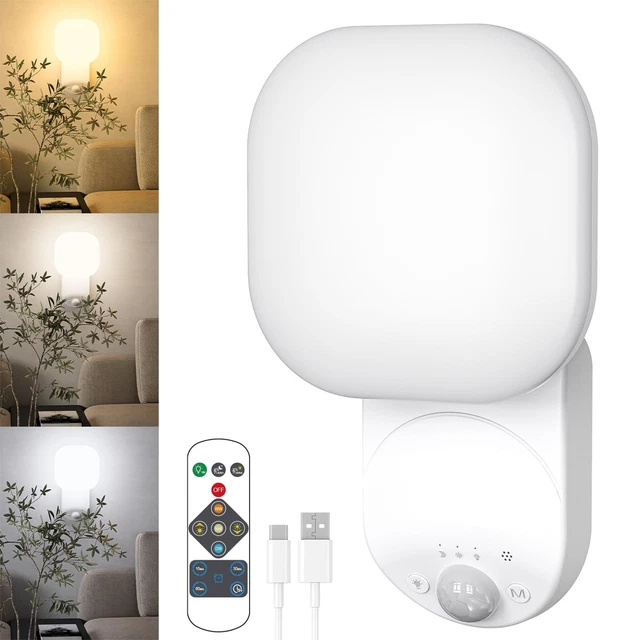 Remote Controlled Ship RECHARGEABLE REMOTE CONTROLLED Sensor Light Magnetic Wireless Wall Lamp ...