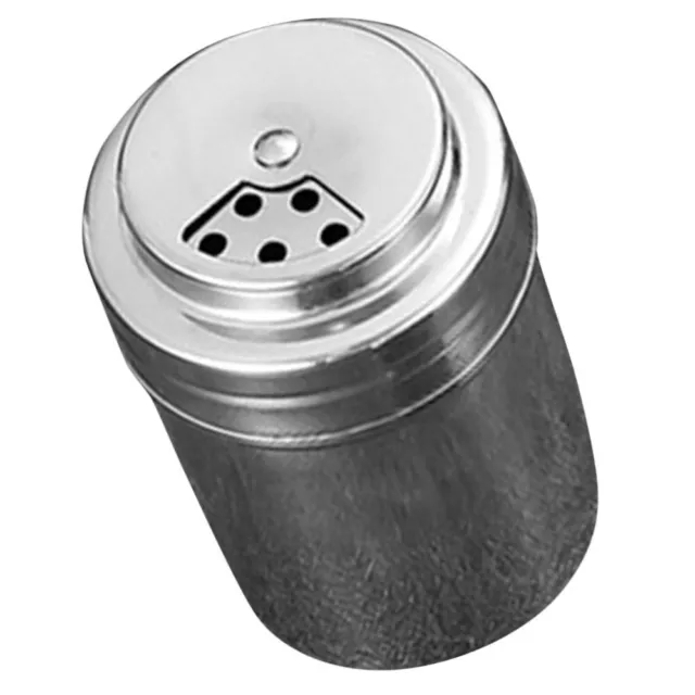 Stainless Steel Shakers w/ Adjustable Pour Holes & Rotatable Lid-SC