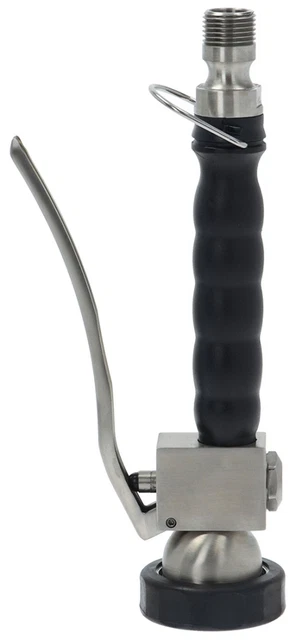 poignée de douchette type INOX raccord 1/2" FE