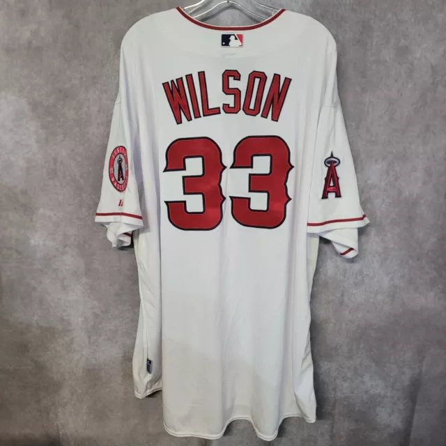Majestic MLB Anaheim Angels CJ Wilson #33 Jersey Size S.