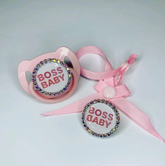 Mädchen rosa Scheinclip Kinderwagen Charm Designer Baby Chef silber weiß grau schwarz grau