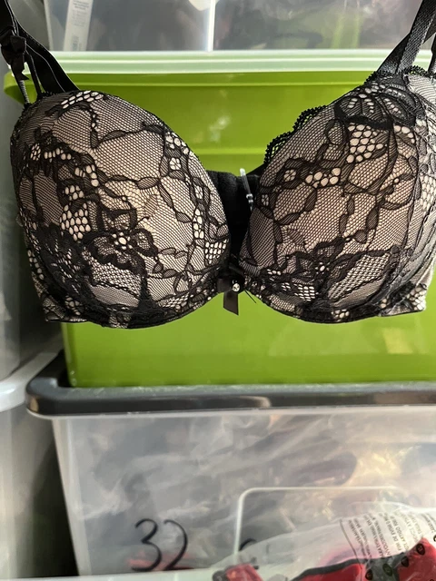 Buy Ann Summers Black Sexy Lace Planet Padded Boost Bra from Next