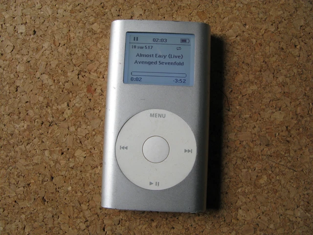 Apple Ipod Mini 1ère Génération Baladeur Mp3 -