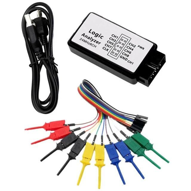 Analyseur Logique USB 8 Canaux – Pour Développement ARM Et FPGA – Outil De Debugging électronique
