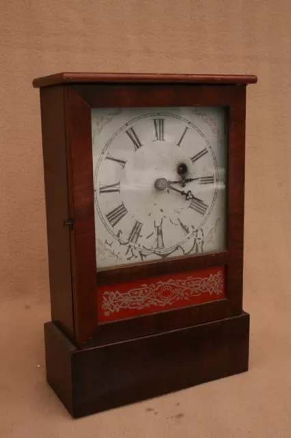 Antique 30 Hour Ansonia Shelf Clock For Restoration