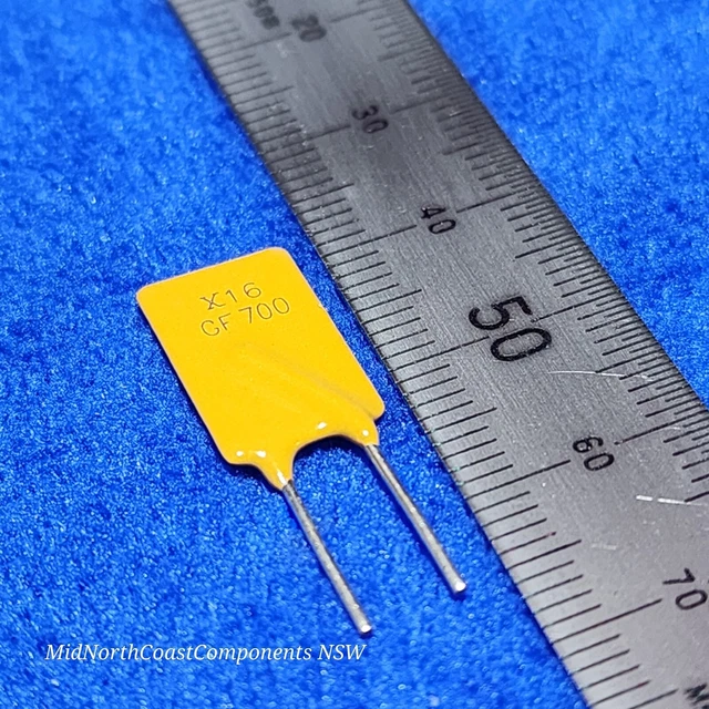 PTC RESETTABLE FUSE RGEF700 16V - 7A Automatic Recovery Poly Fuse ...