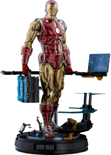 MARVEL Iron Man The Origins Collection DIECAST CMS08 D38 1/6 Hot Toys Sideshow