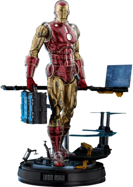 Marvel Iron Man The Origines Collection Diecast CMS08 D38 1/6 Hot Toys Sideshow