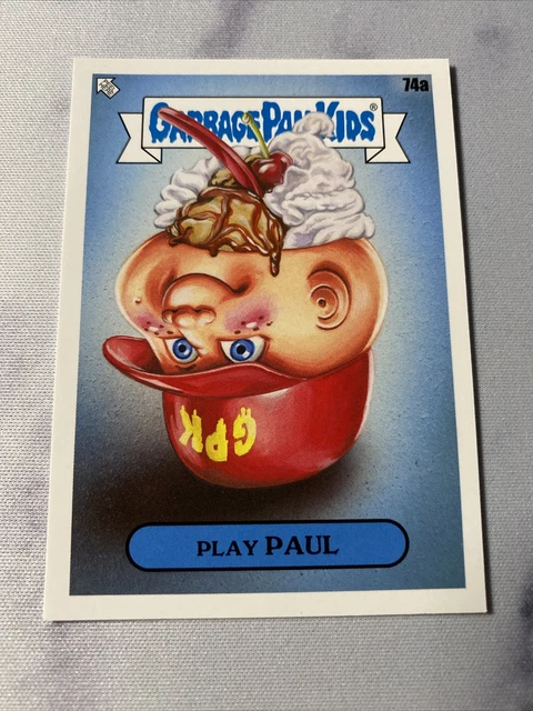 2021 Topps Garbage Pail Kids Food Fight Base Card PLAY PAUL #74a GPK