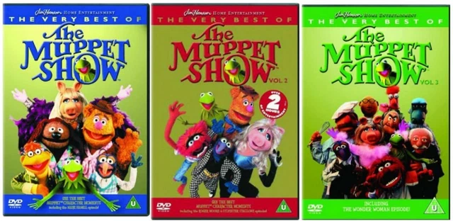 VERY BEST OF THE MUPPET SHOW COMPLETE VOLUMES VOL 1 2 3 DVD COLLECTION ...
