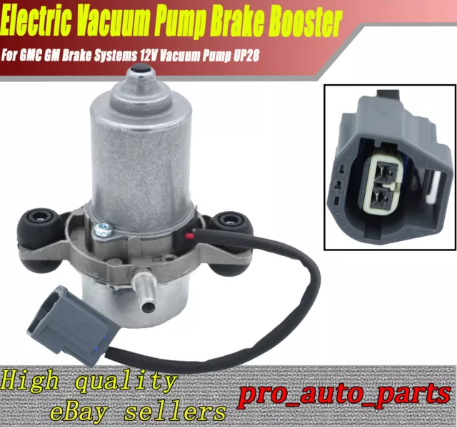 Electric Vacuum Pump Brake Booster For GMC GM Brake Systems 12V Vacuum Pump UP28