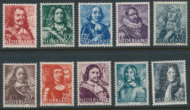 Stamp Netherland Sc 245-261 1944 WWII War Germany Holland Occupation Set MNH 3