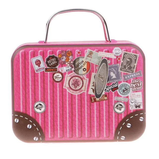 Play "Innocent" Luggage Suitcase Wind-up Miniature Music Box for Girl Gift