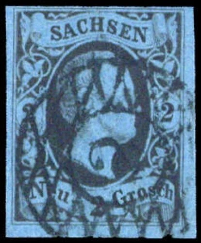 1852, Altdeutschland Sachsen, 7, gest. - 2719642