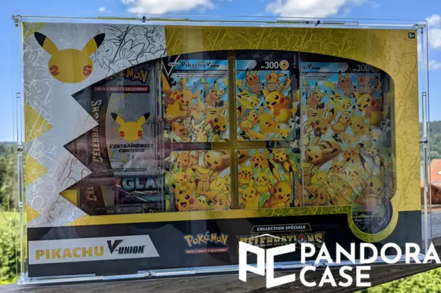 Clear acrylic case - Pokemon Celebration Vunion Box - UV RESISTANT